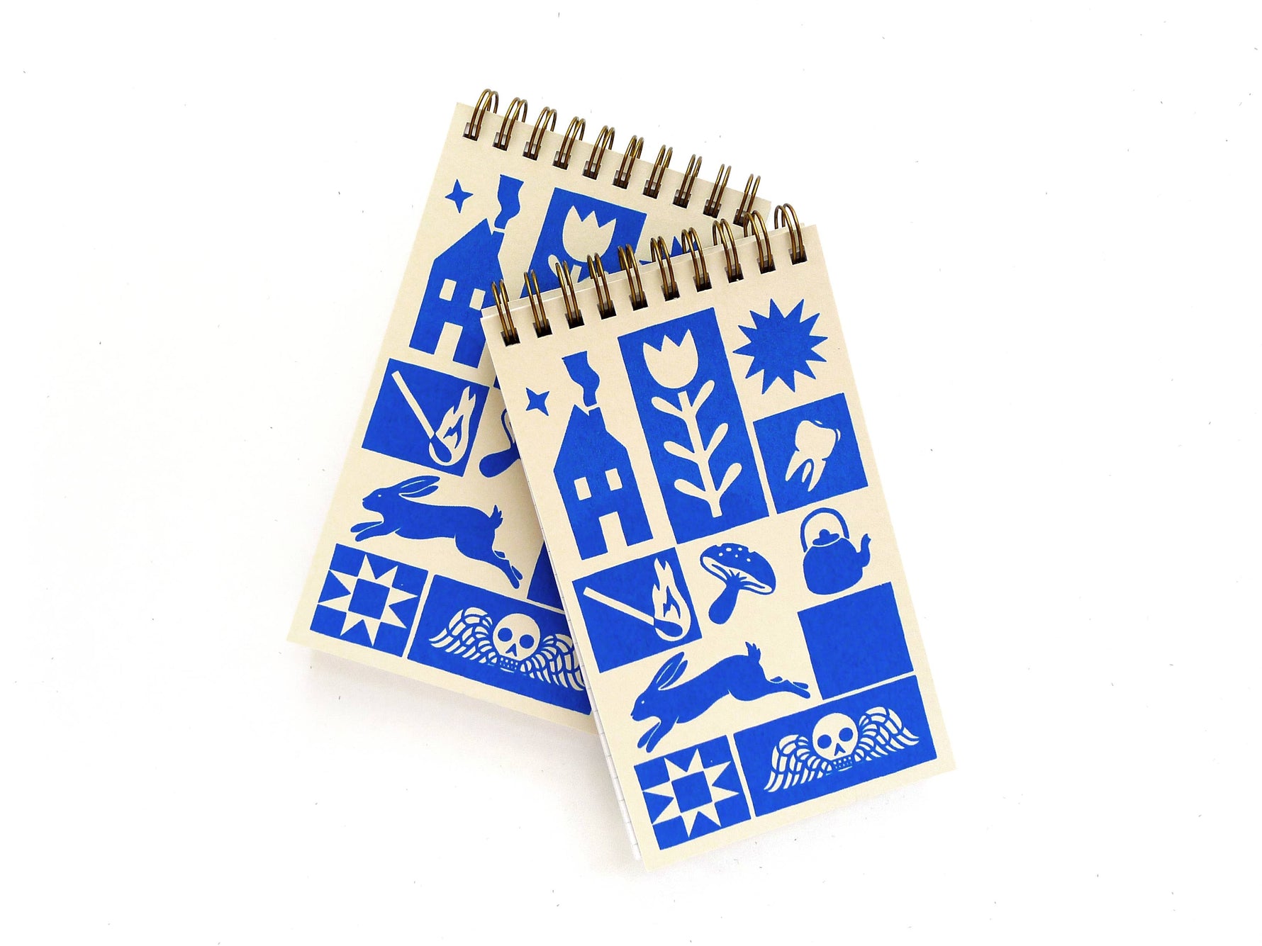 Quilt Coil Notepad: Blank