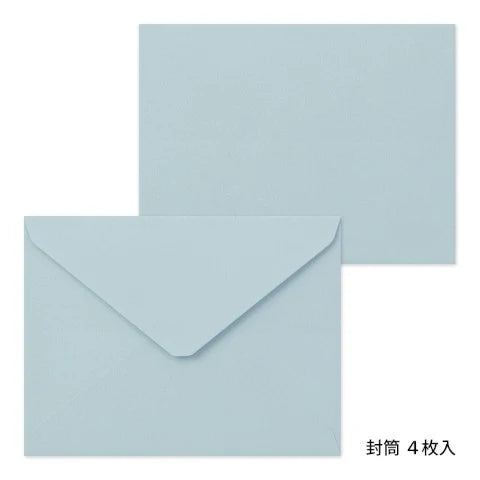 Letterpress Die-Cut Floral Stationery Set