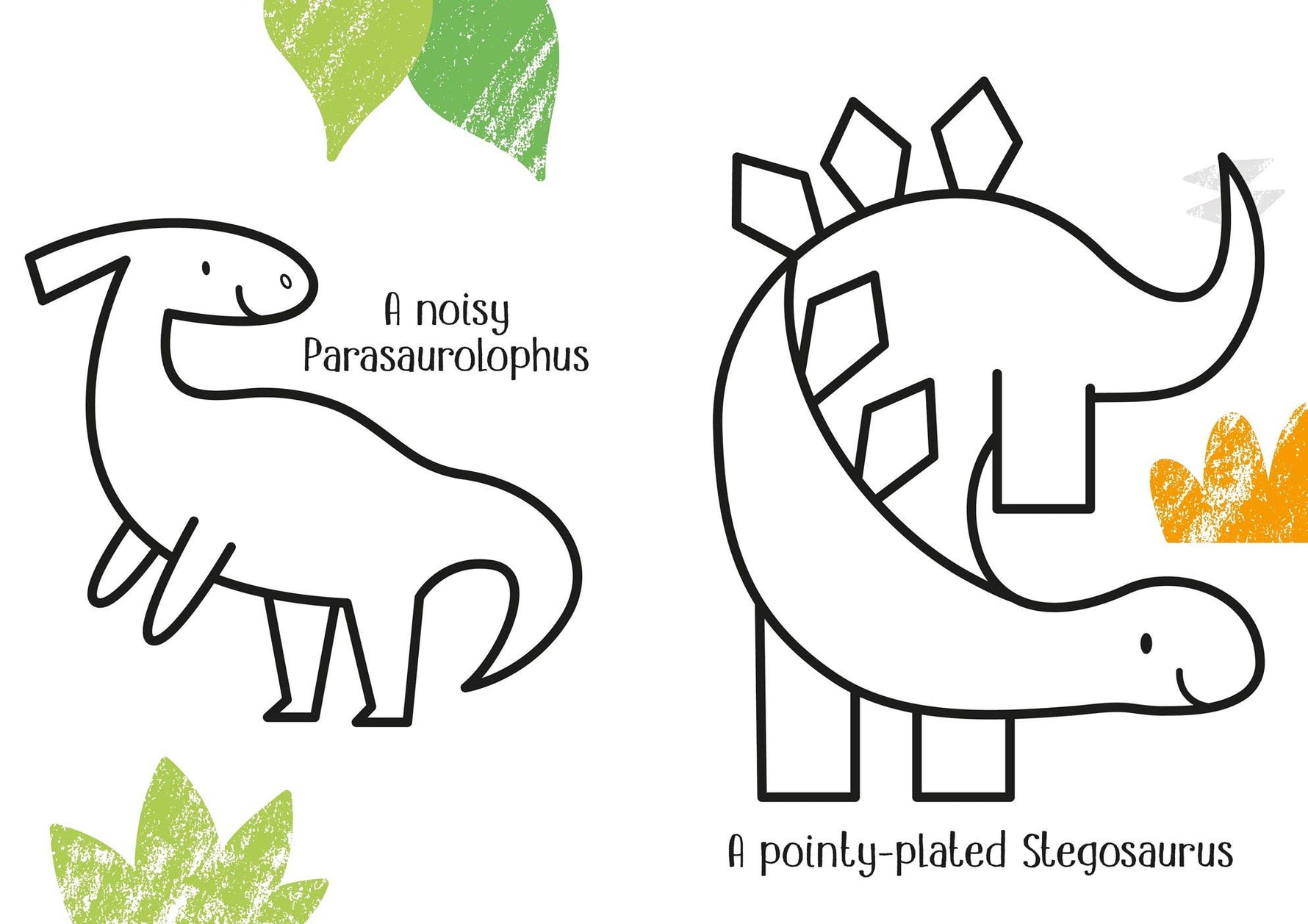 Little Coloring Book Dinosaurs