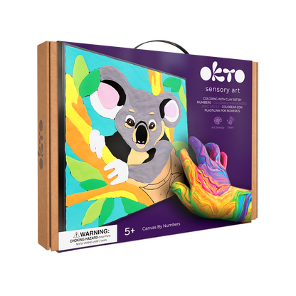 OKTO Clay by Numbers — Koala