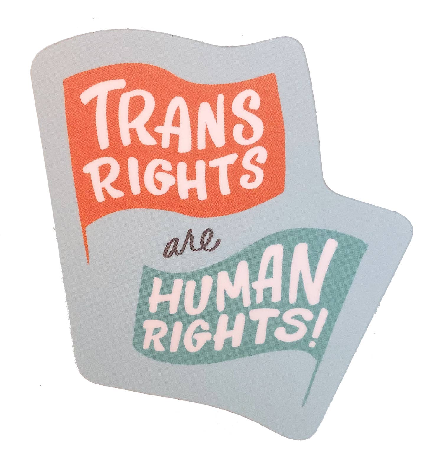 Trans Rights Are Human Rights Vinyl Sticker