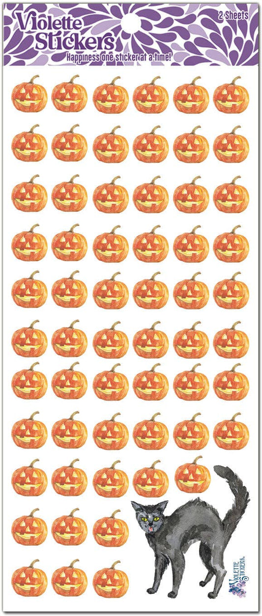 Mini Pumpkins Halloween Stickers