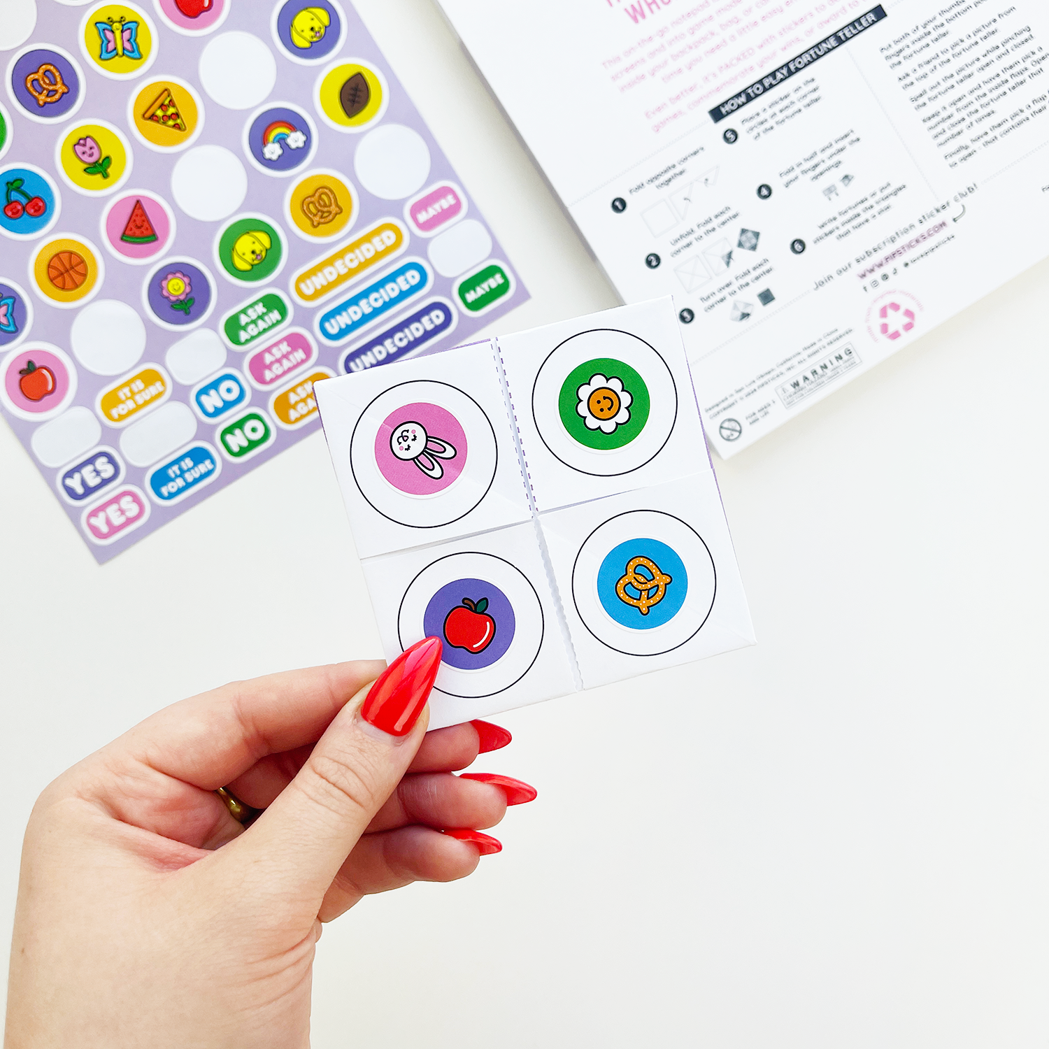 Fortune Teller On-The-Go Activity Pad