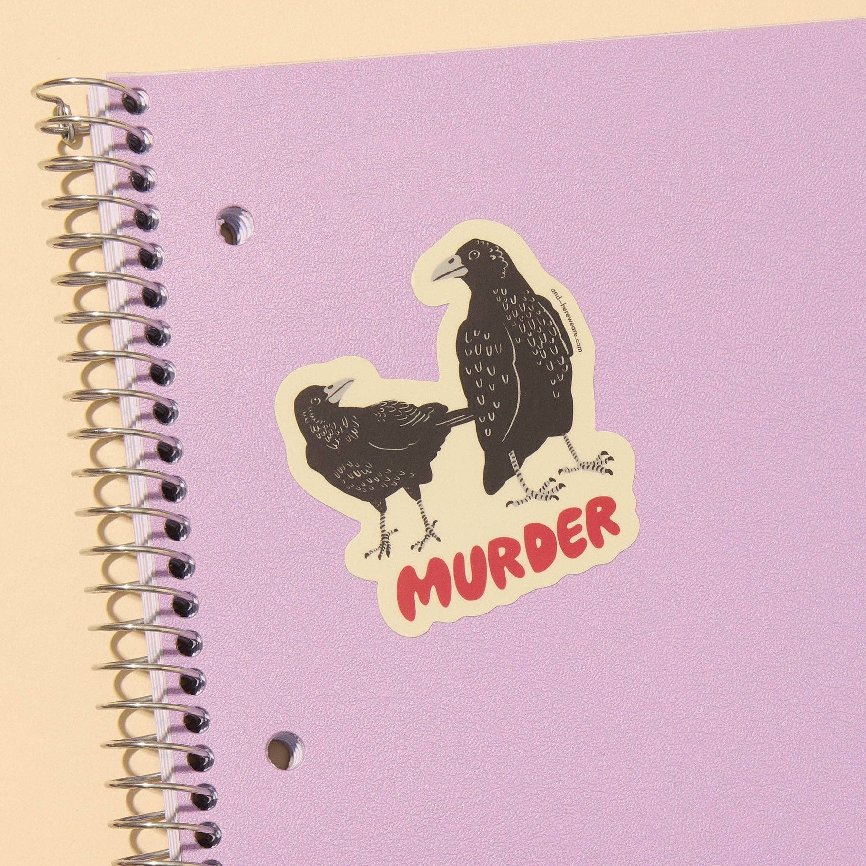 Murder of Crows Vinyl Sticker