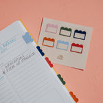 Metal Index Tabs, Multicolor - Cloud