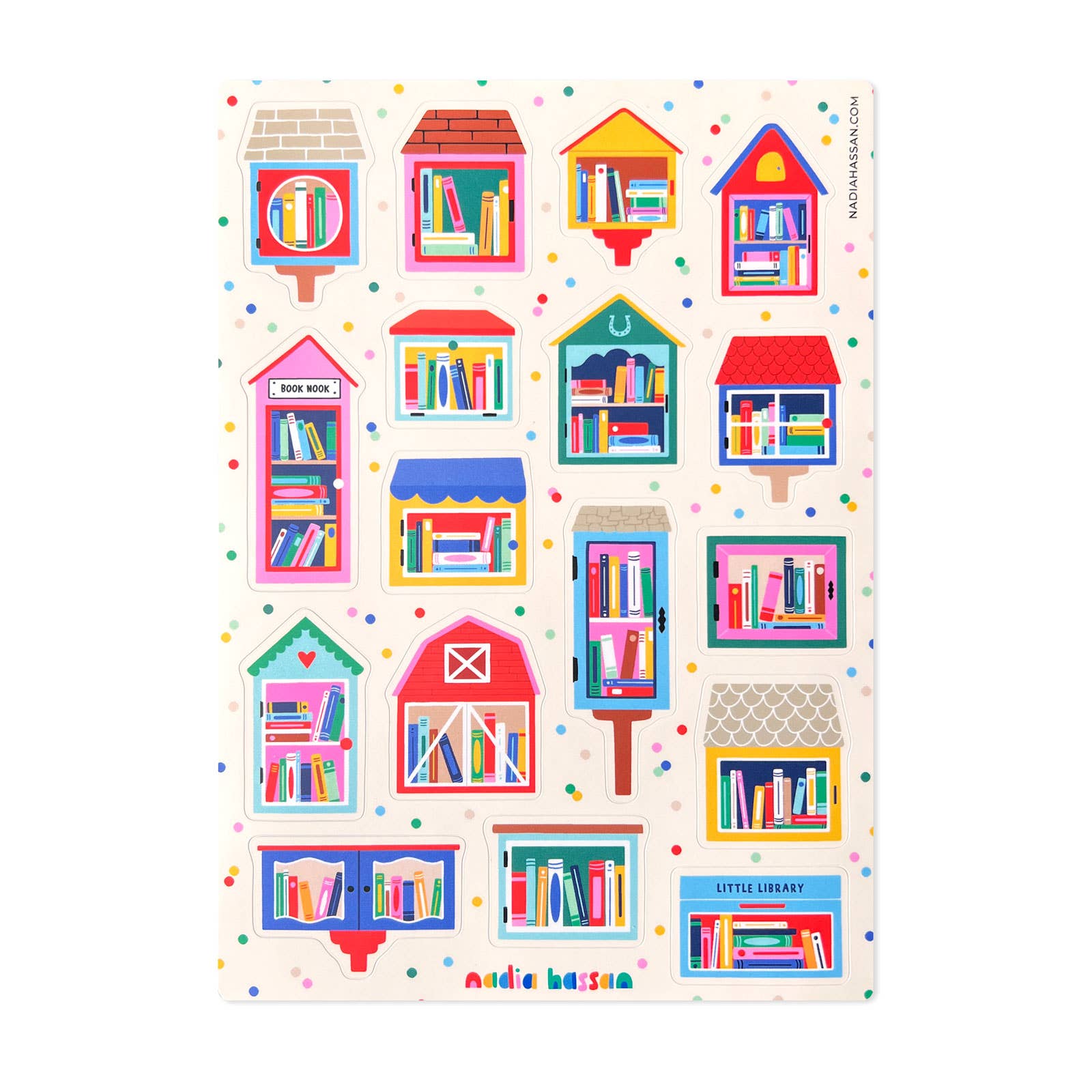 Little Libraries Stickers – Color Riot