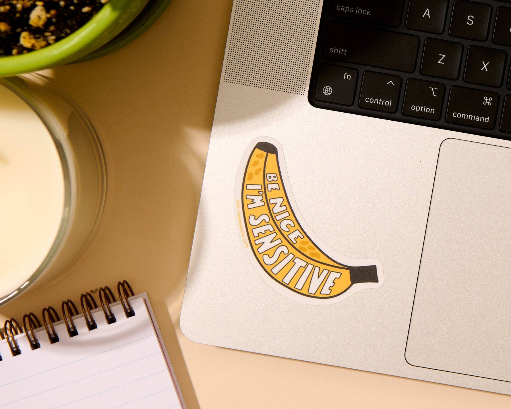 I'm Sensitive (Bruised Banana)- Vinyl Sticker