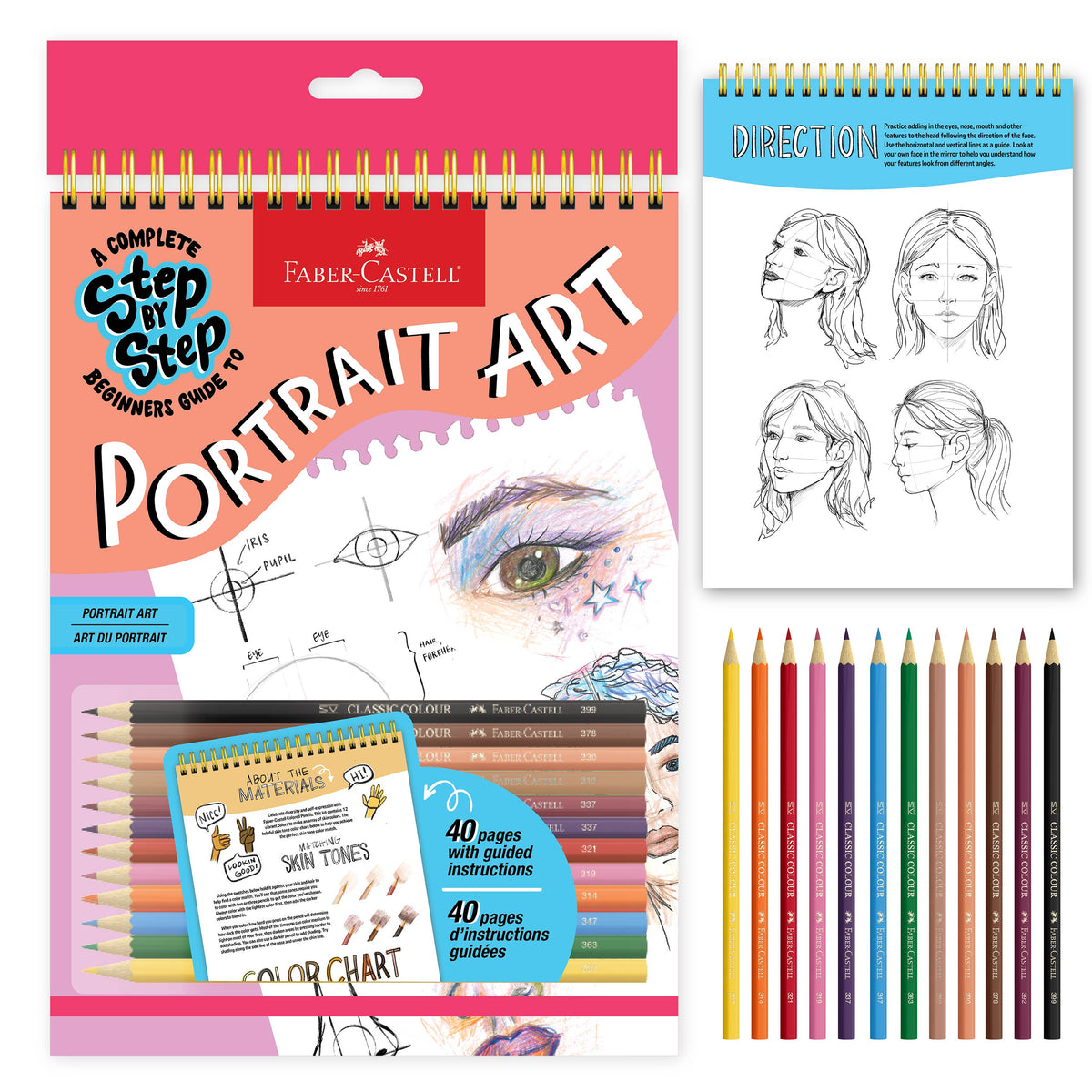 Step by Step Portrait Art for Beginners