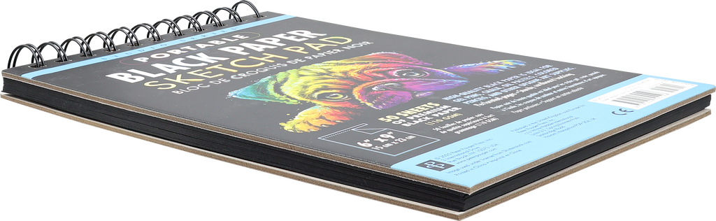 Studio Series Portable Black Paper Sketch Pad