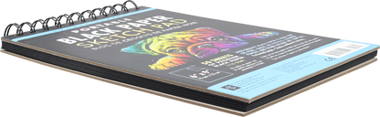 Studio Series Portable Black Paper Sketch Pad