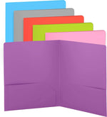 Poly 2-Pocket Folder: Assorted Colors
