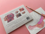 10 Minute Creative Escape Art Book — Vintage Bloom