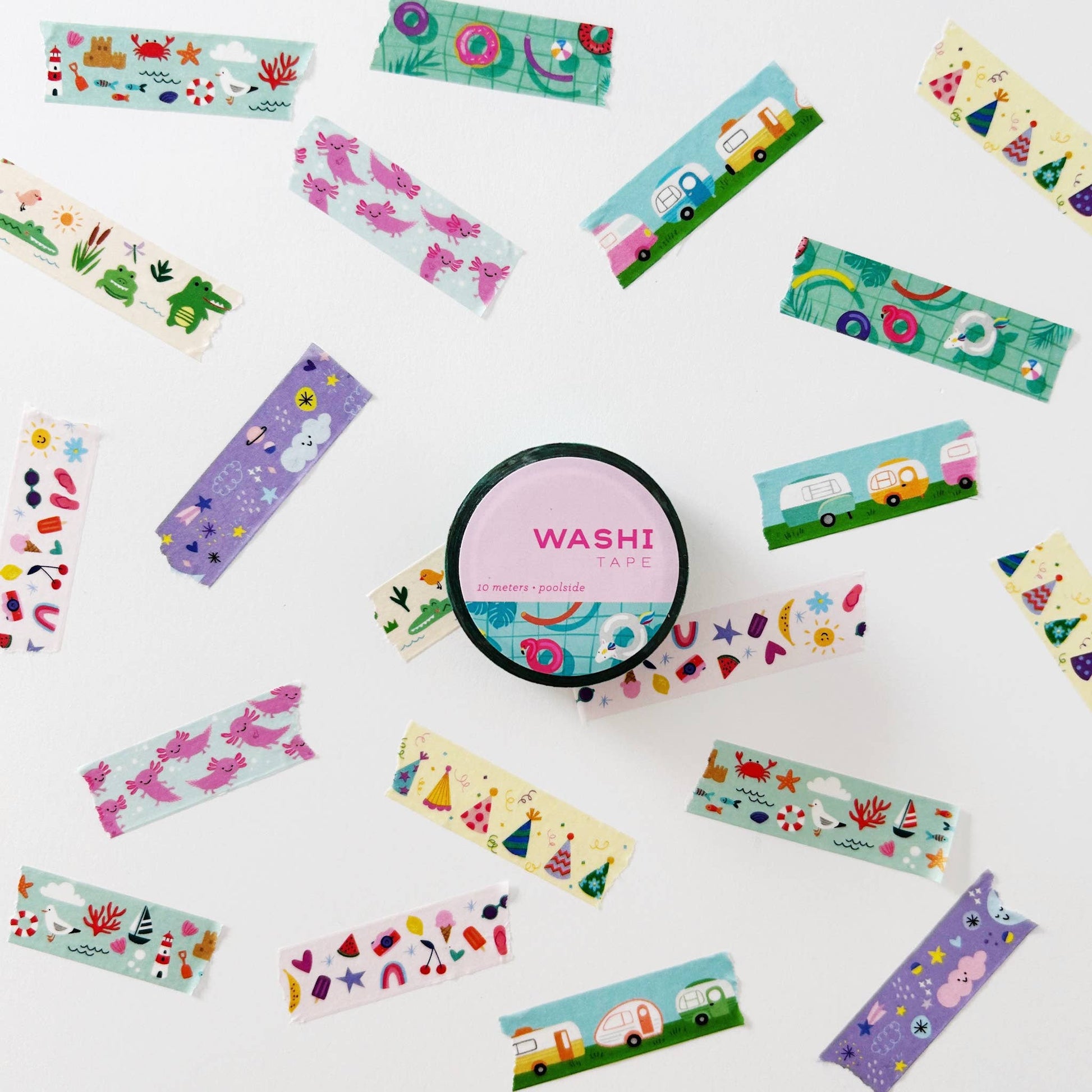 Axolotls Washi Tape