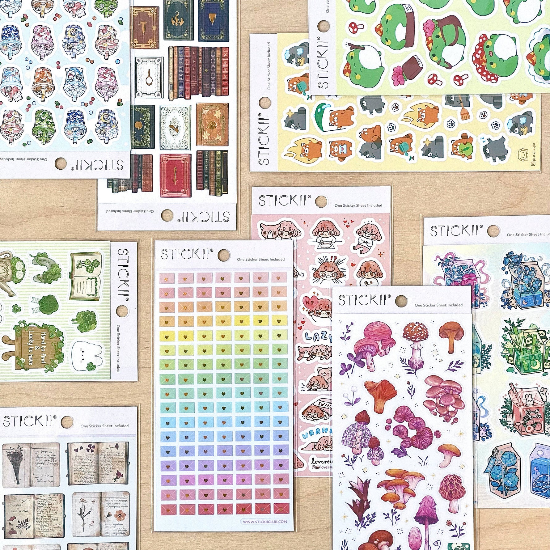 Time to Party Sticker Sheet