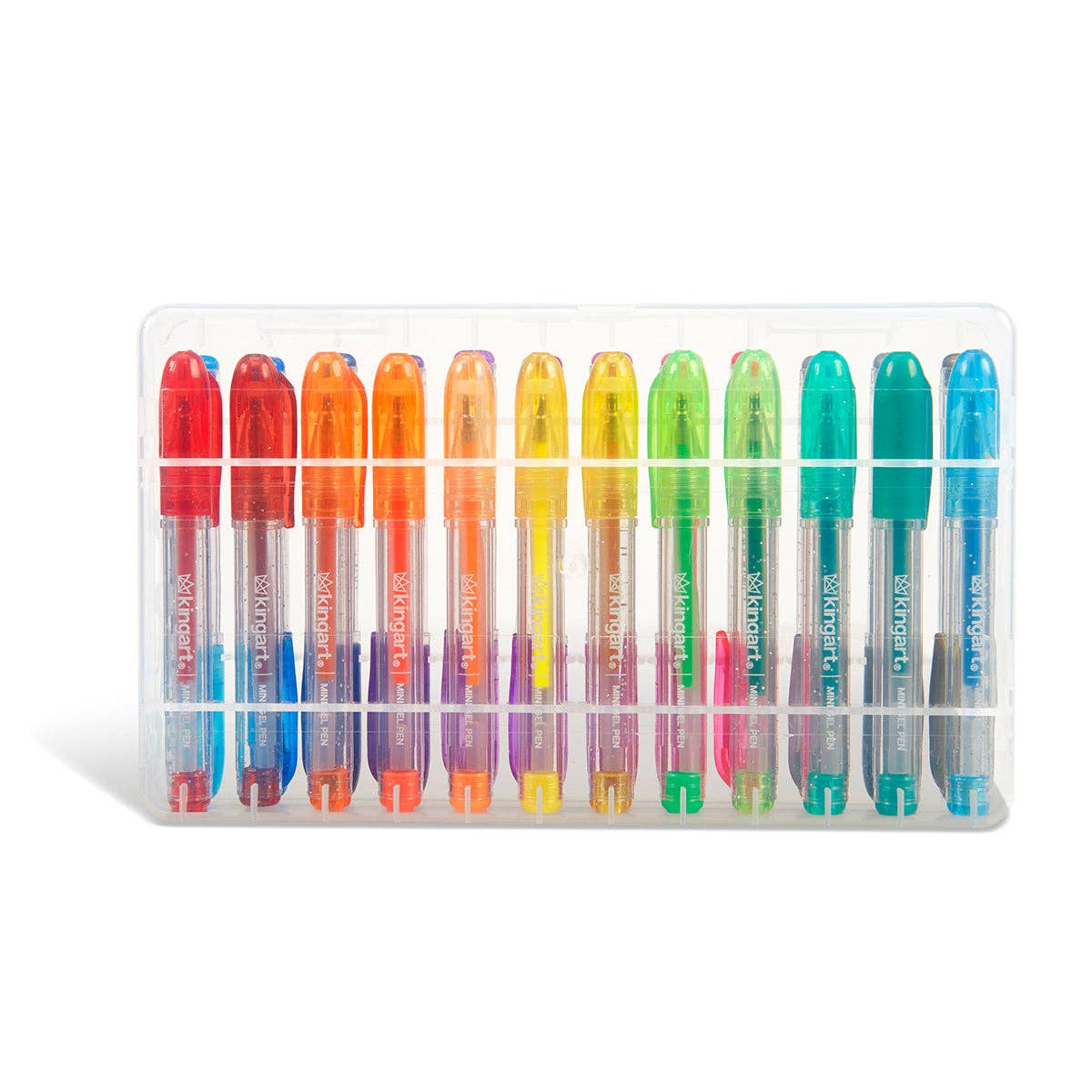 Mini Gel Pens in Case, 24 pc