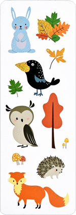 Forest Friends sticker sheet set