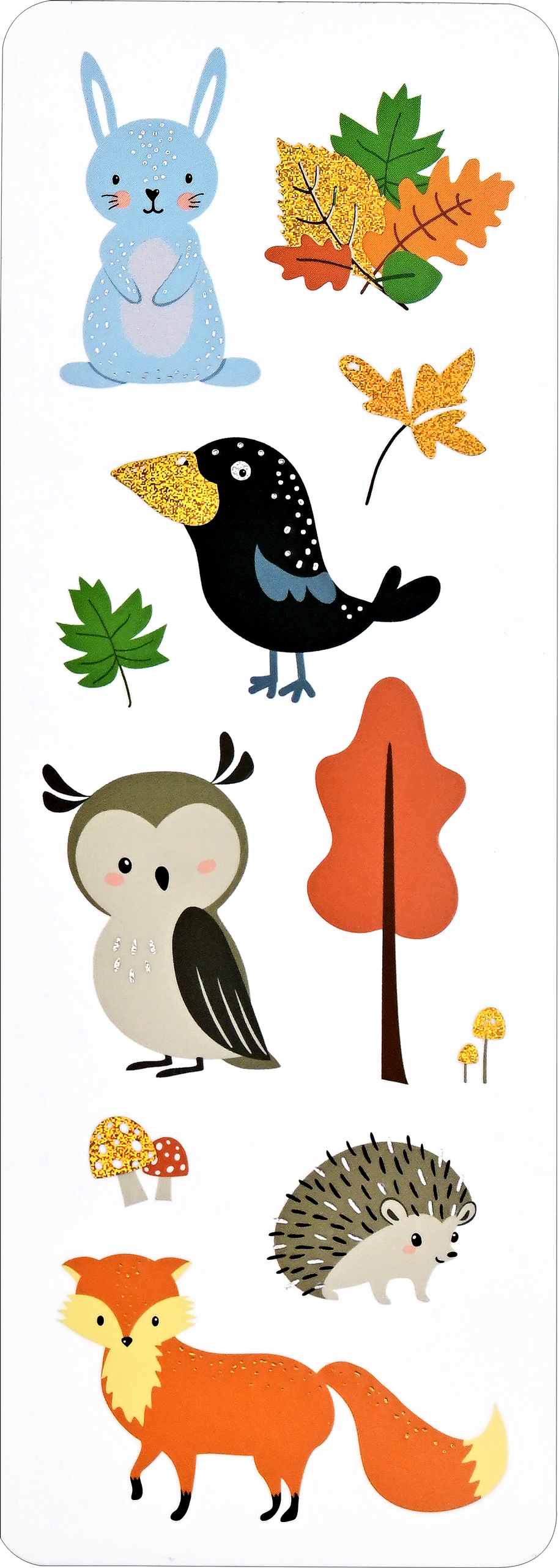 Forest Friends sticker sheet set