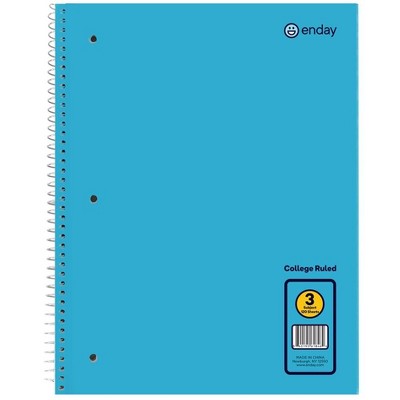 5 Subject Spiral Notebook College Ruled