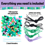 Woven Cube Bracelets craft kit for kids