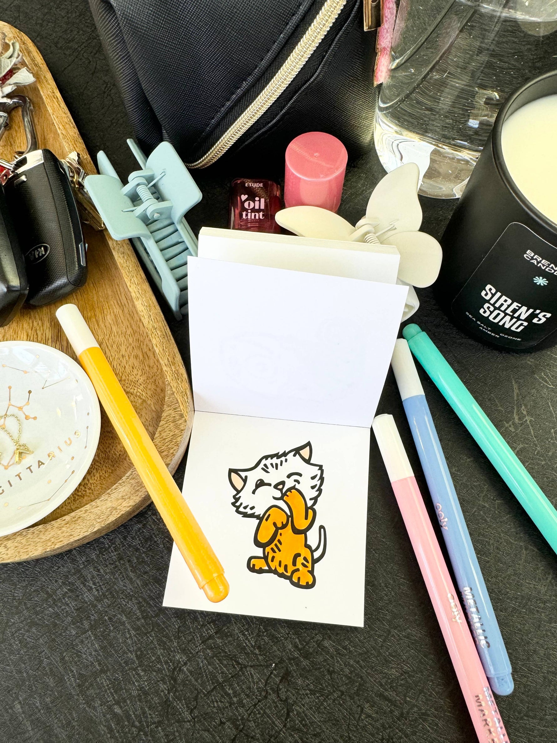 Pocket Pets Mini Coloring Book for Adults and Kids