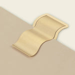 Brass Metal Wave Bookmark