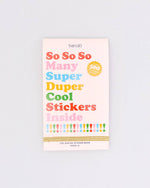 So So So Many Super Duper Cool Stickers Sticker Book