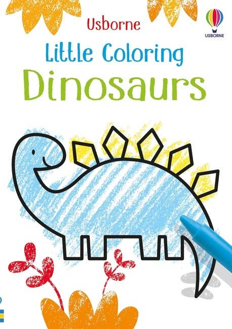 Little Coloring Book Dinosaurs