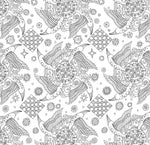 Zen Garden Artist's Coloring Book
