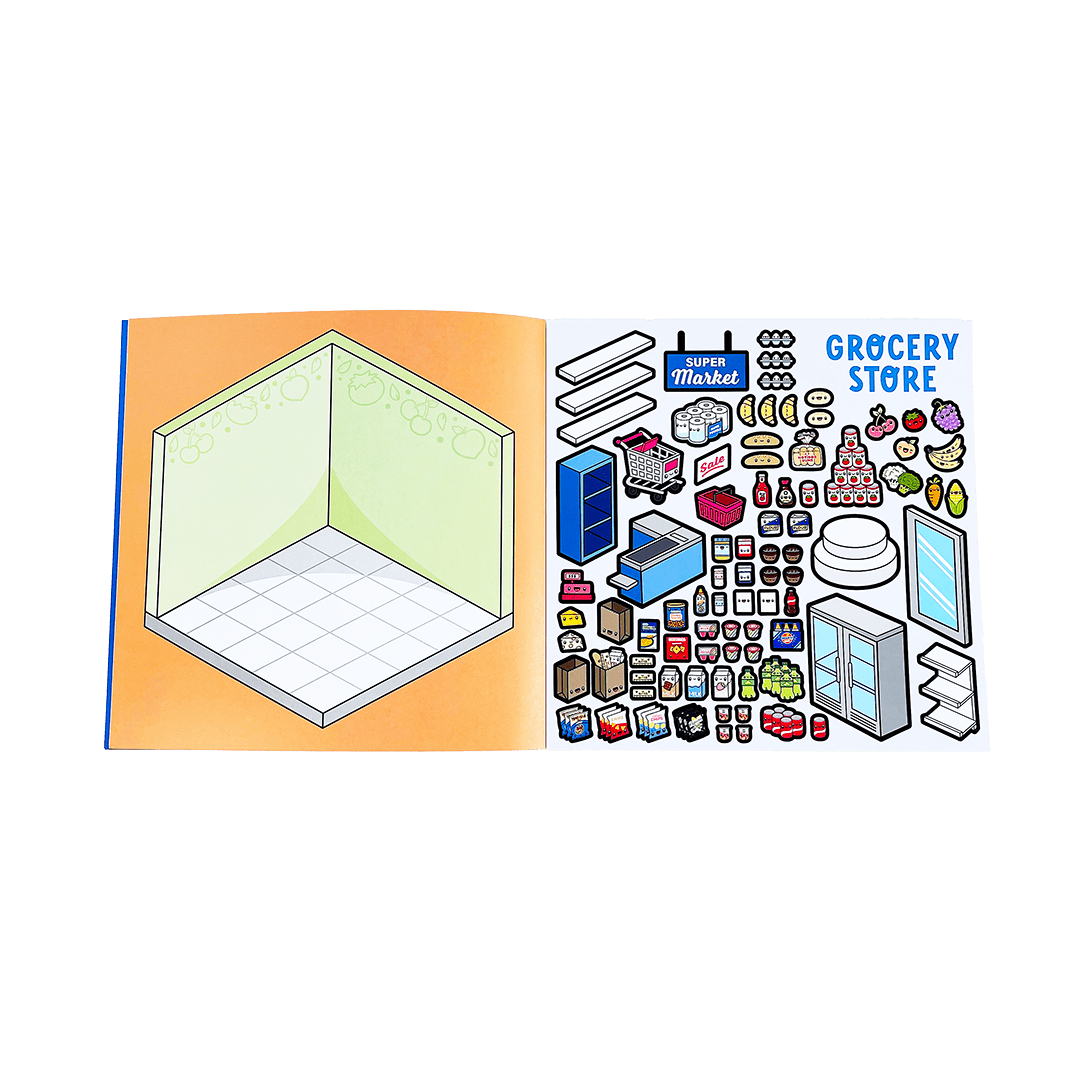 Tinytown Sticker Book