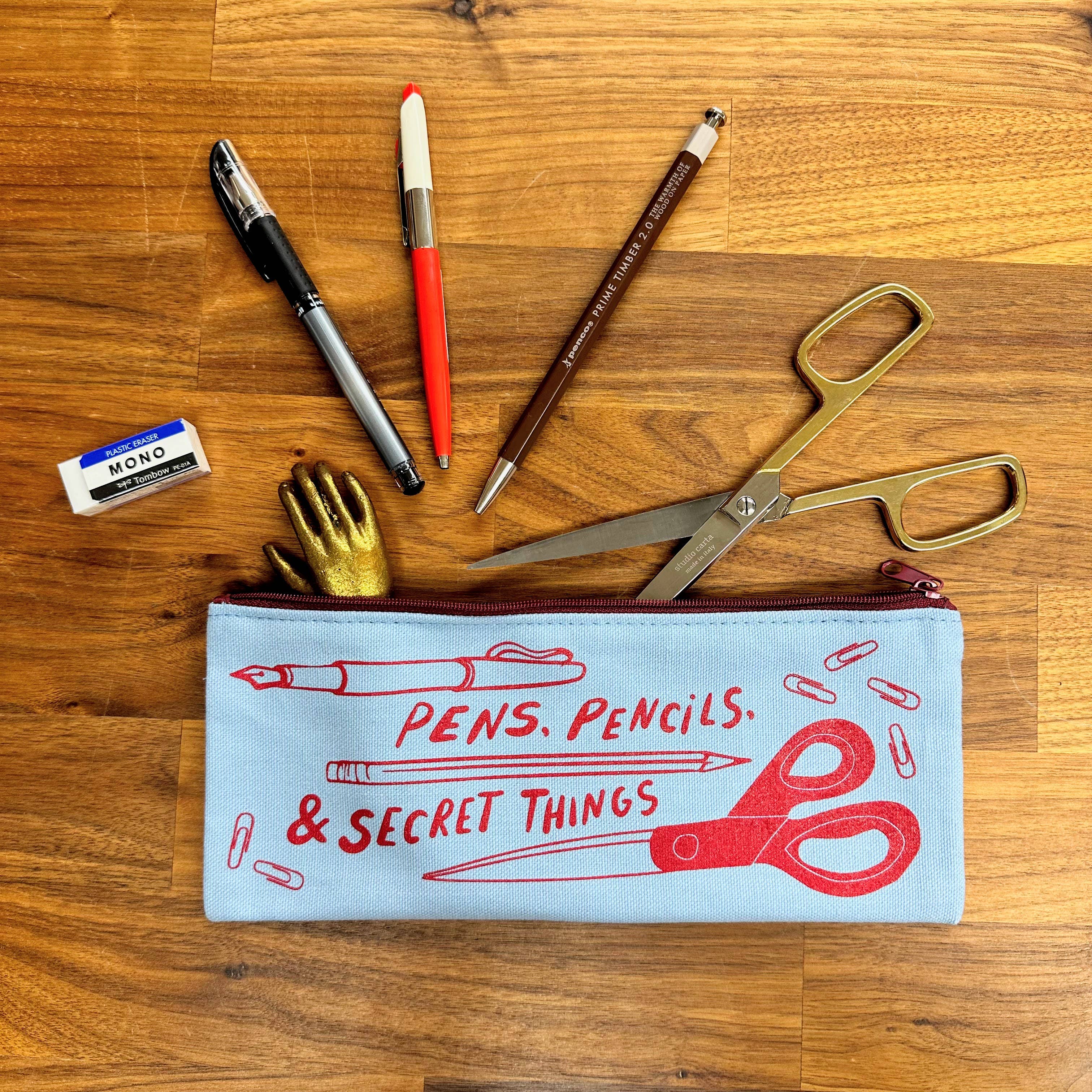 'Secret Things' Pencil Pouch