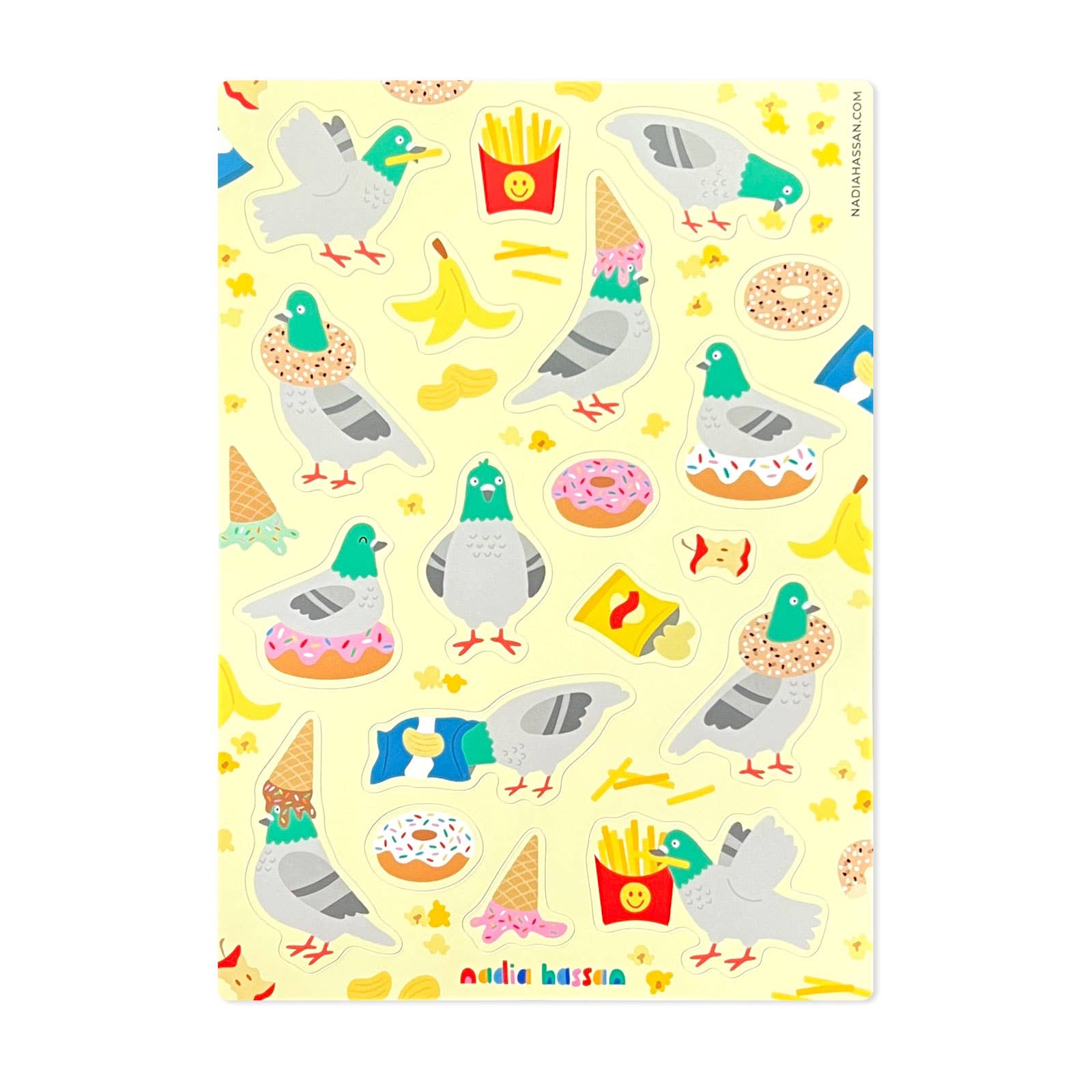 Pigeon Paradise Sticker Sheet