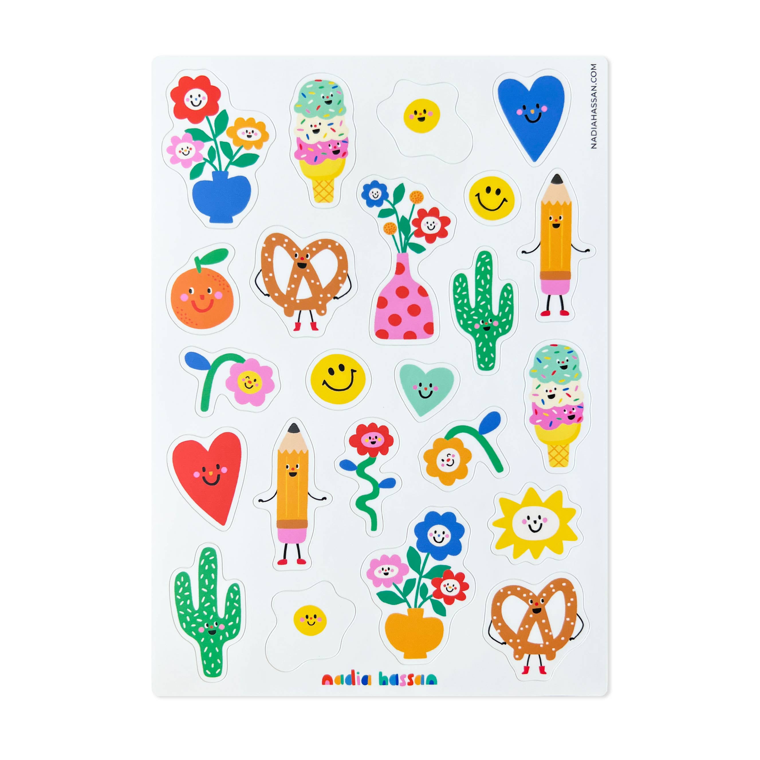 Smiley Squad Sticker Sheet