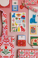 Take Note Tab Notes, Folk Floral