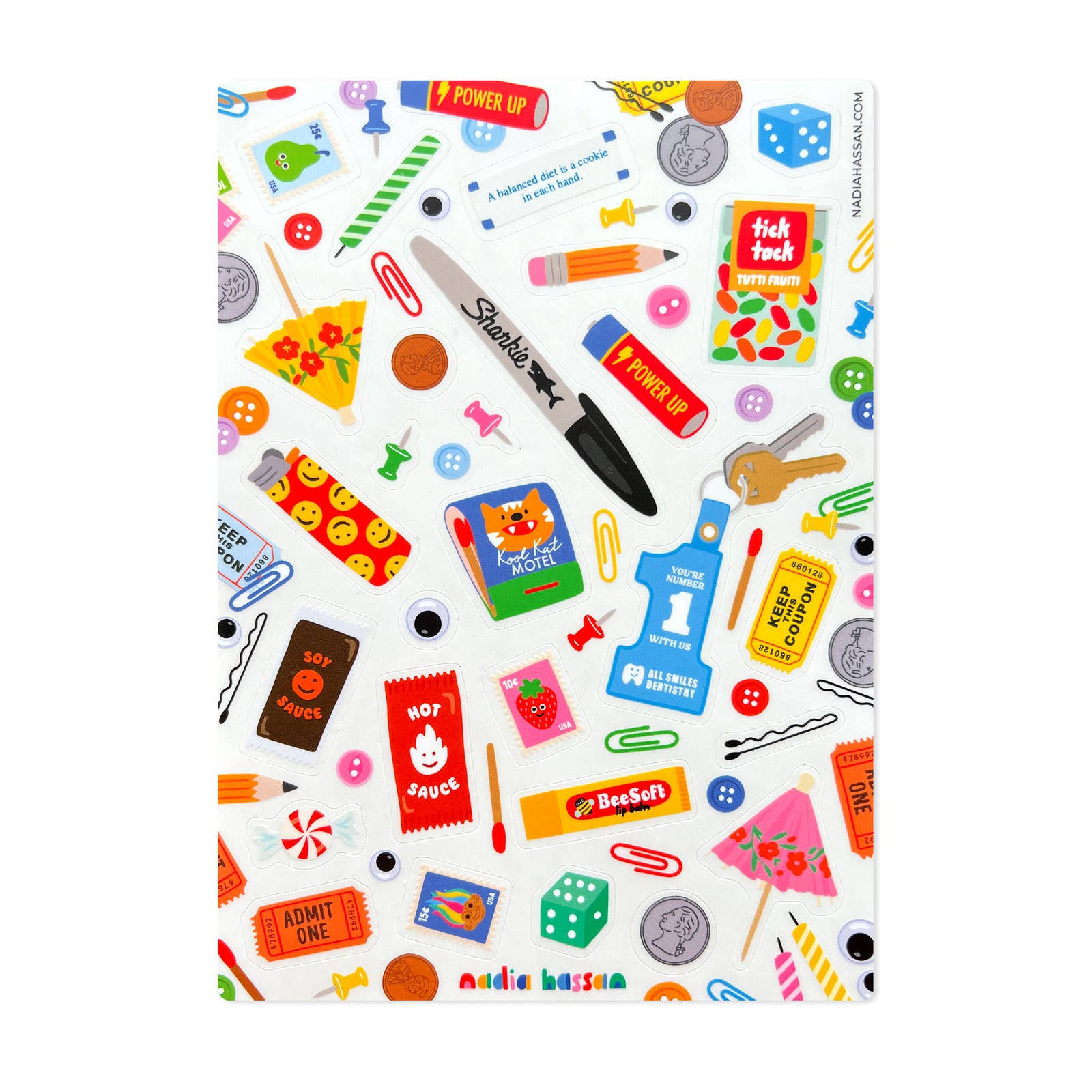 Junk Drawer Sticker Sheet