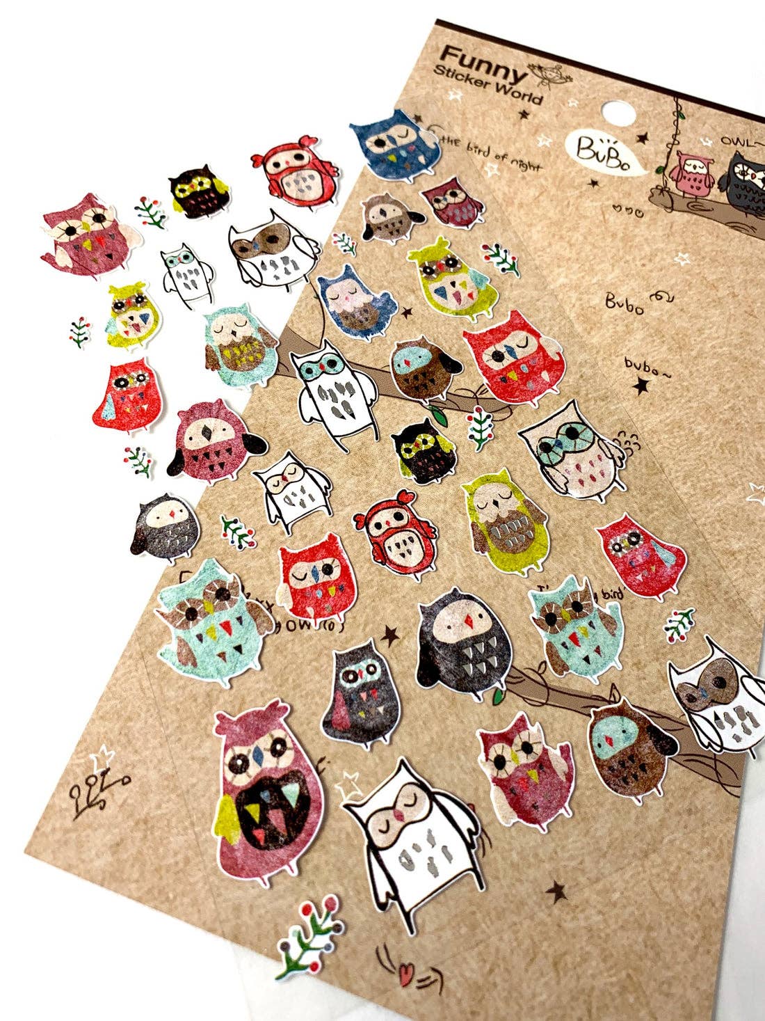 Bubo Owl Sticker