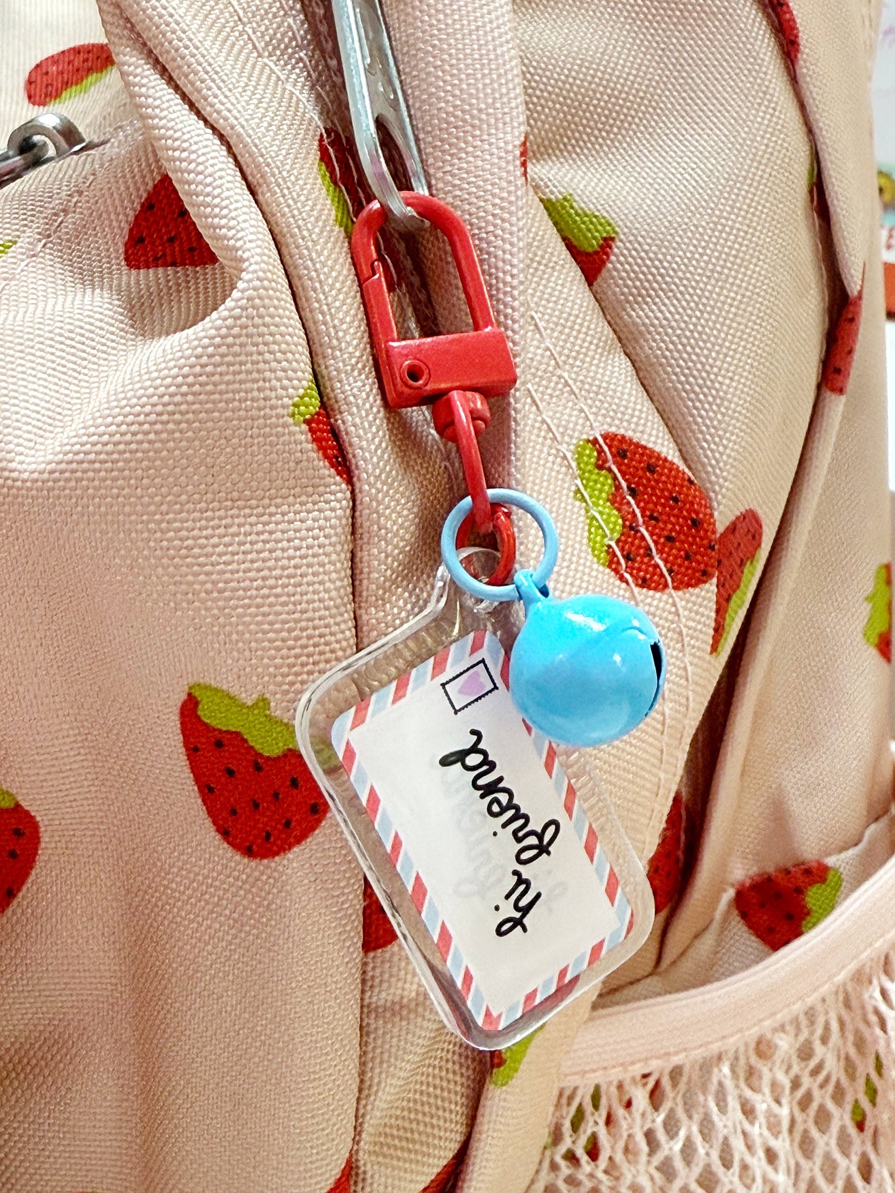 Pen Pal Envelope Mini Bag Charm