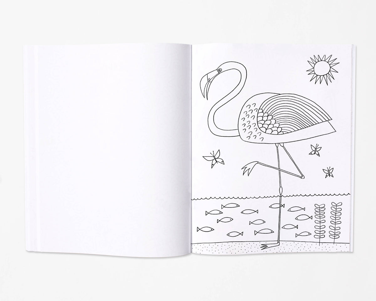 Creative Creatures - Animal Coloring Book