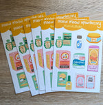 Traditional Chinese Medicine Sticker Sheet