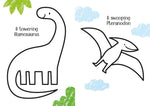Little Coloring Book Dinosaurs
