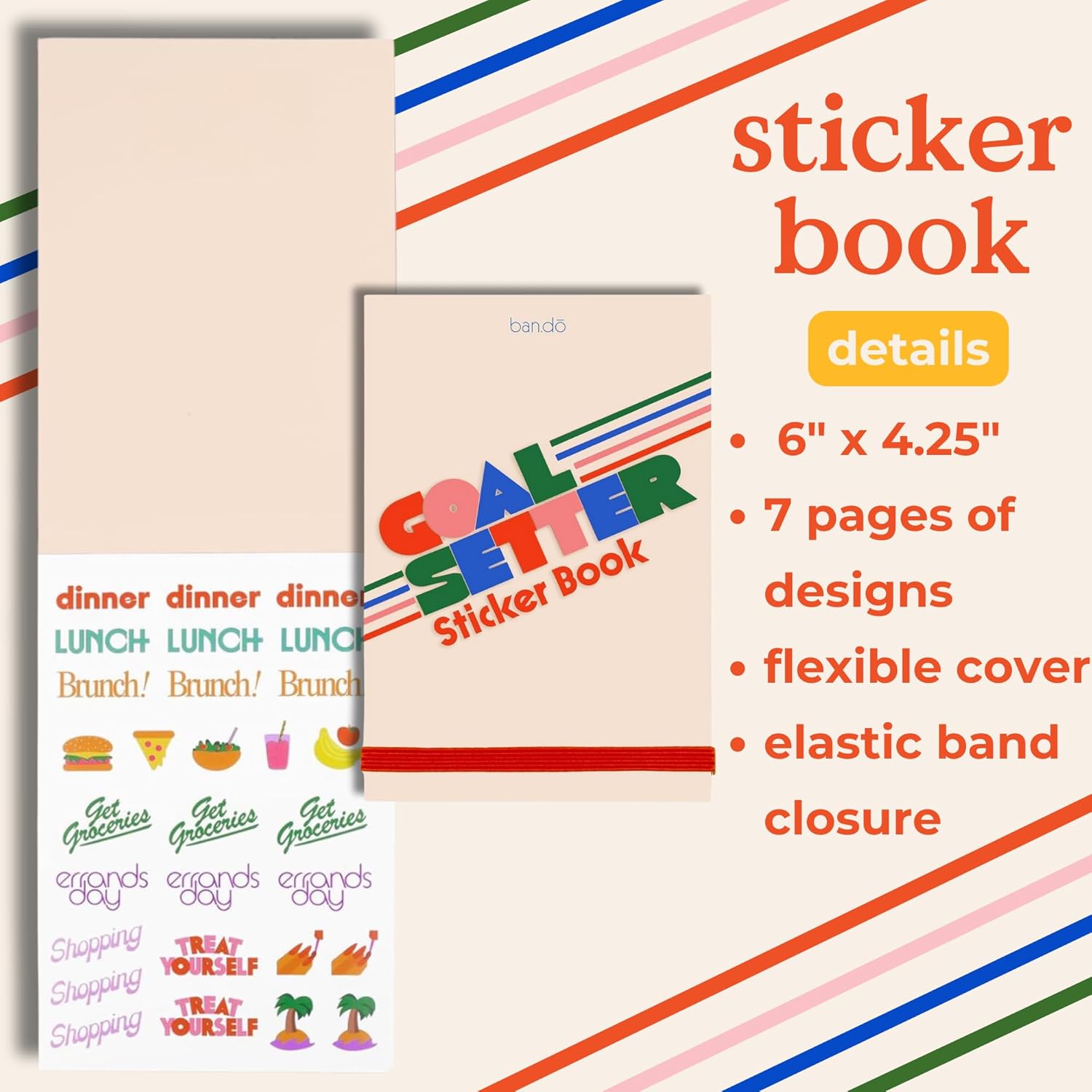 Goal Setter sticker book
