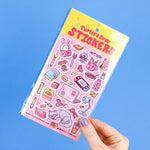 Desk Stuff Glitter Sticker Sheet