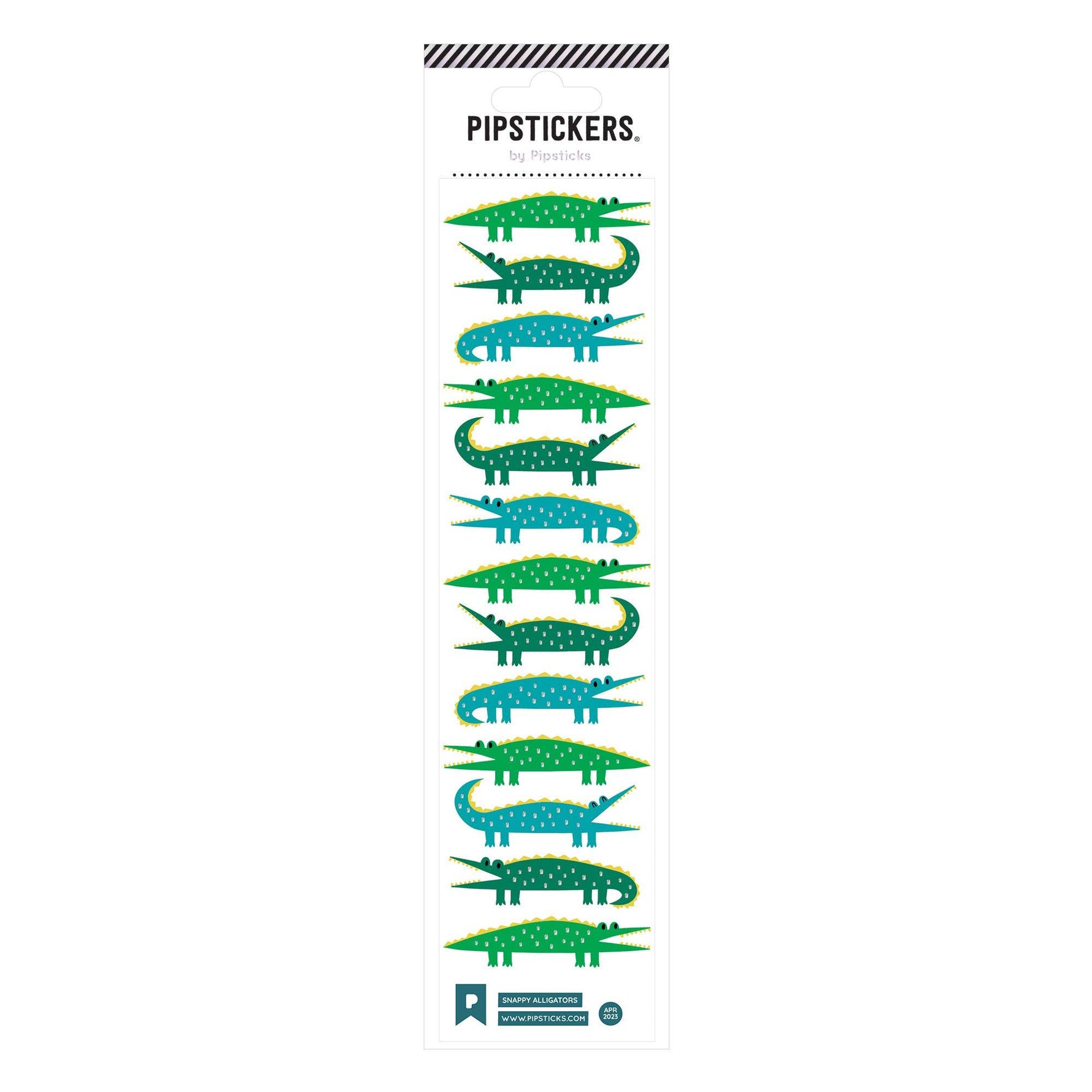 Snappy Alligators sticker sheet
