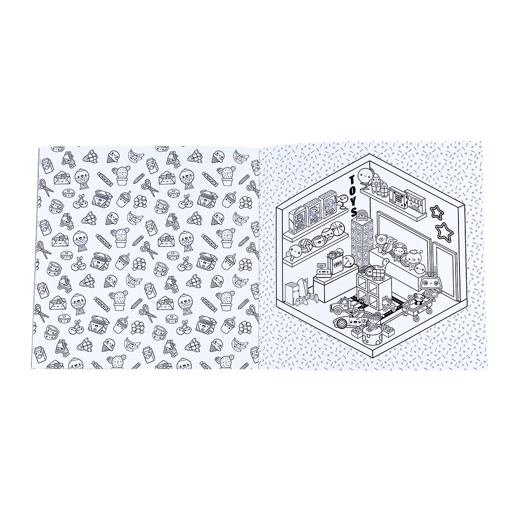 Tinytown Sticker Book