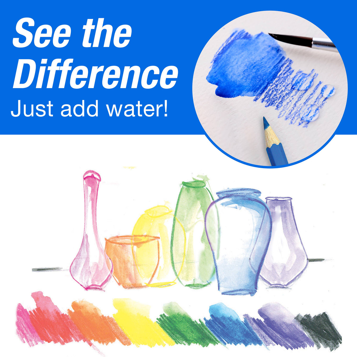 Step by Step Watercolor Pencil Art Beginner's Guide
