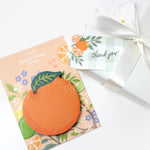 Orange sticky notes