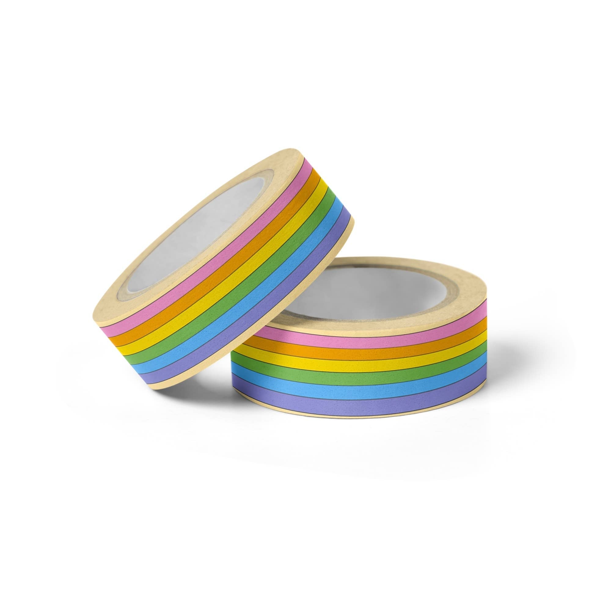 Rainbow Ride Frosted Glitter Washi Tape