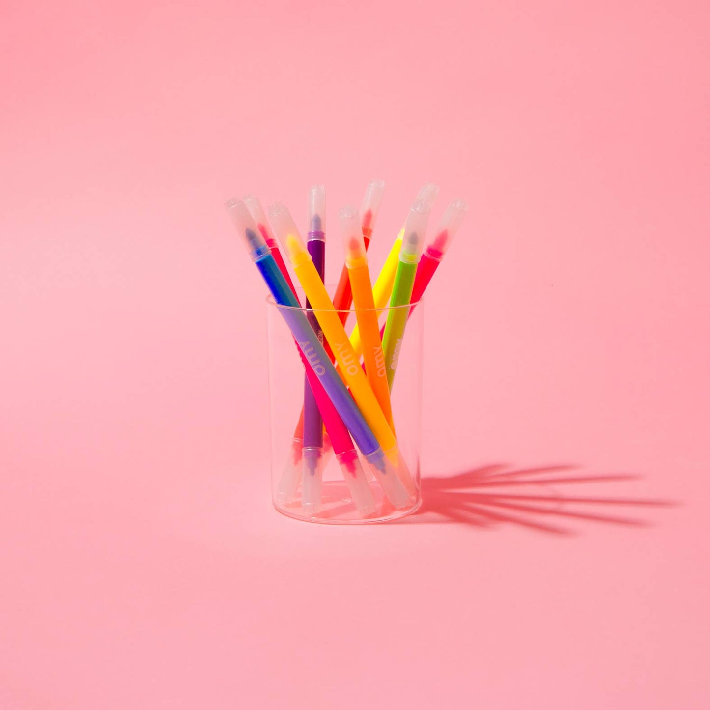 9 Kid's Neon Markers Set - Fluo!