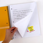 Five Star 1 Subject Notebook, Poly Cover