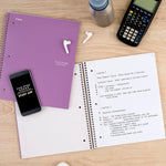 Five Star 1 Subject Notebook, Poly Cover