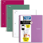 Five Star 1 Subject Notebook, Poly Cover